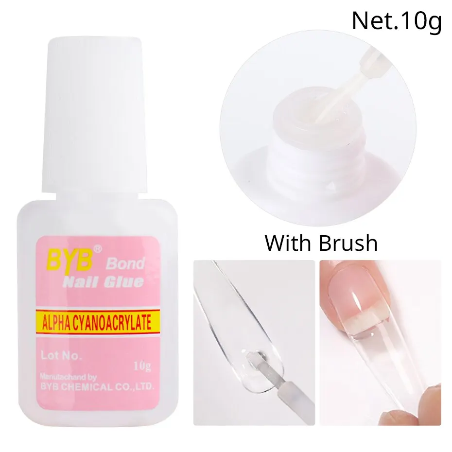 Fast Drying Nail Tips Glue Gel For False Tips Extend Nails Transparent Function Nail UV Gel Base Coat Rhinestones Glue Varnish Nail Extension Gel Nail Gel
