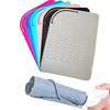Portable Silicone Heat Resistant Mat Hair Straightener Curler Insulation Pad Non-Slip Anti Heat Mat Hair Styling Tool For Travel 1