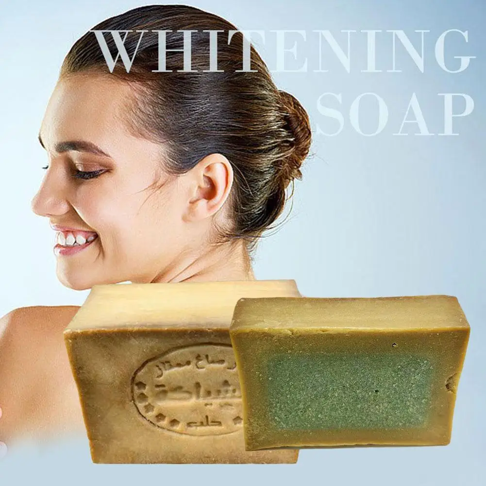 

100g/200g Ancient Soap Aleppo Olive Oil Laurel Oil Imported Handmade Soap Cleansing Makeup Remover Bath Moisturizing Soap