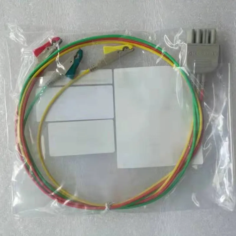 NIHON KOHDEN 모니터 리드 와이어, BR-903P 분할 바디, ECG 리드 와이어, 3 클립