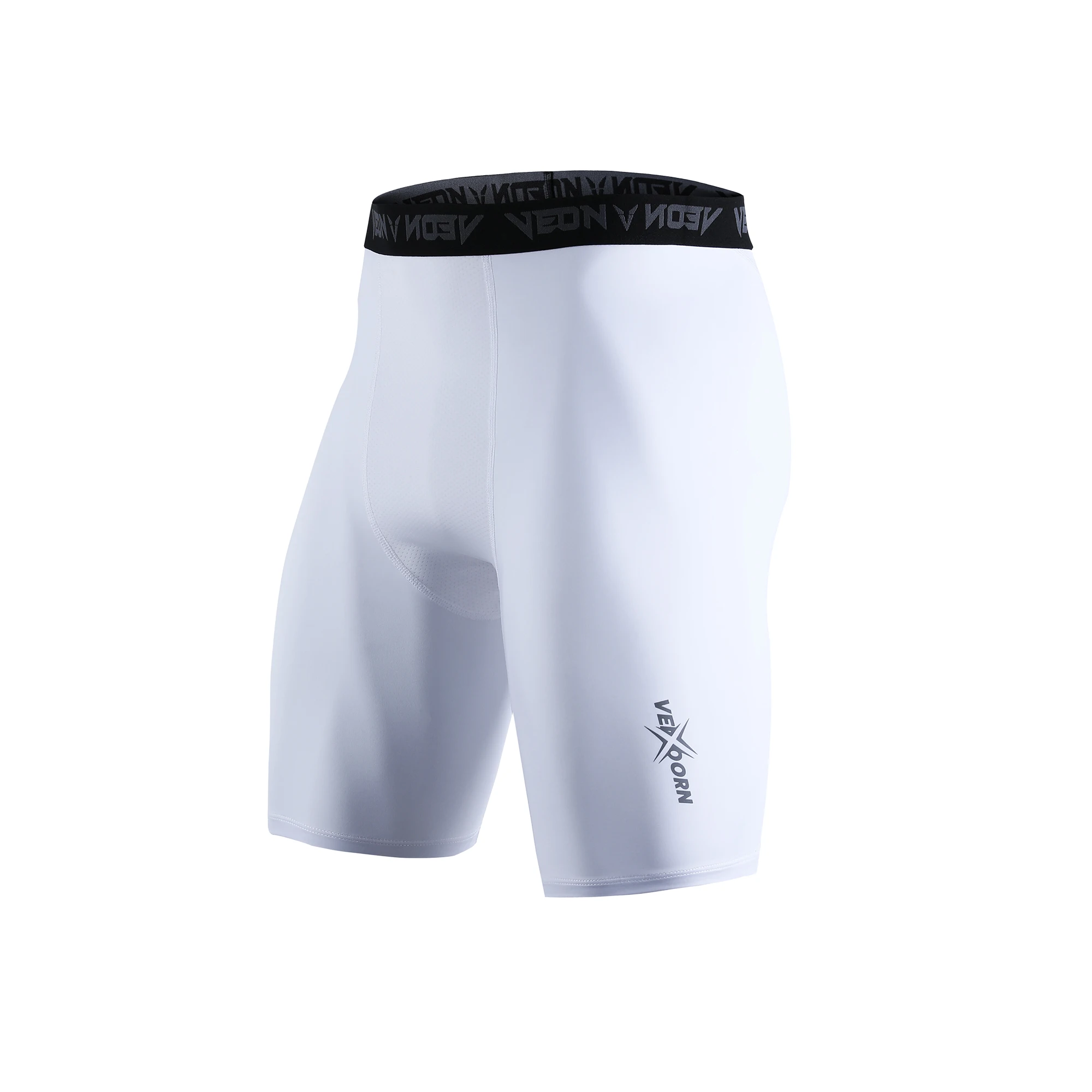 Men's Cool Dry Compression Athletic Leggings and Shorts Set