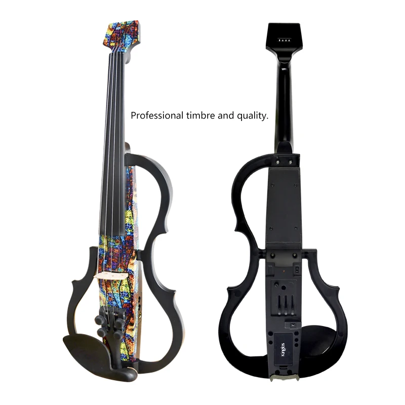Electric violins from Kinglos China factory ZNDS-2305 musical instruments