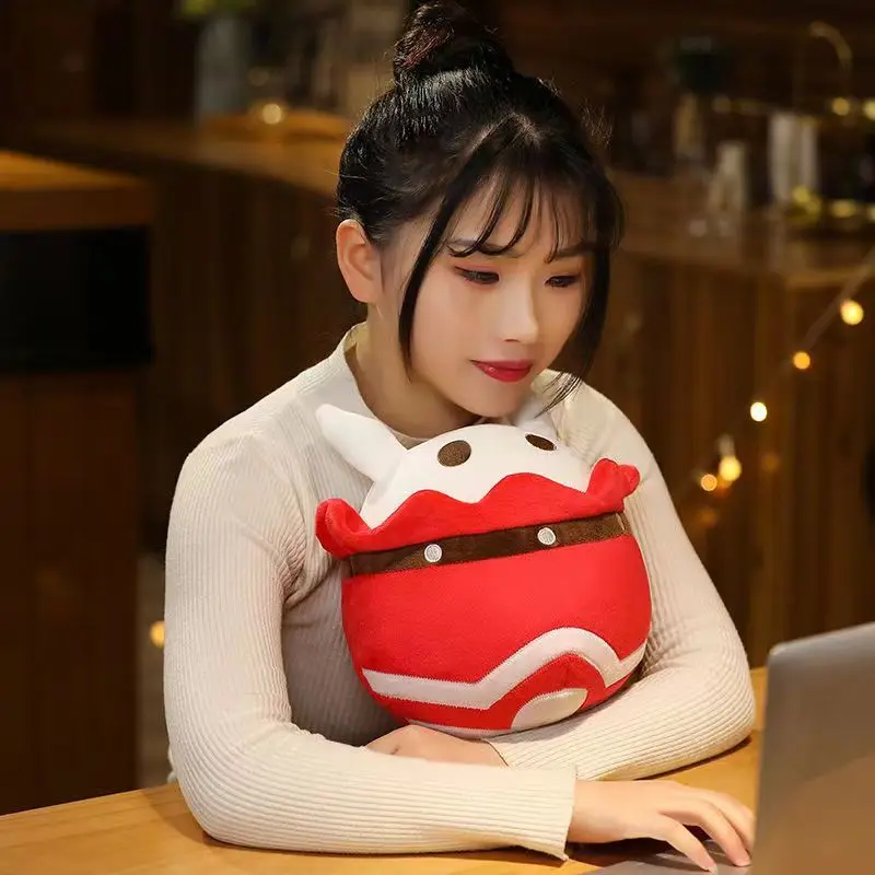 원신 임팩트 켈리 바운싱 폭탄 베개, 코스프레 애니메이션 주변 쿠션, 생일 선물, 30cm