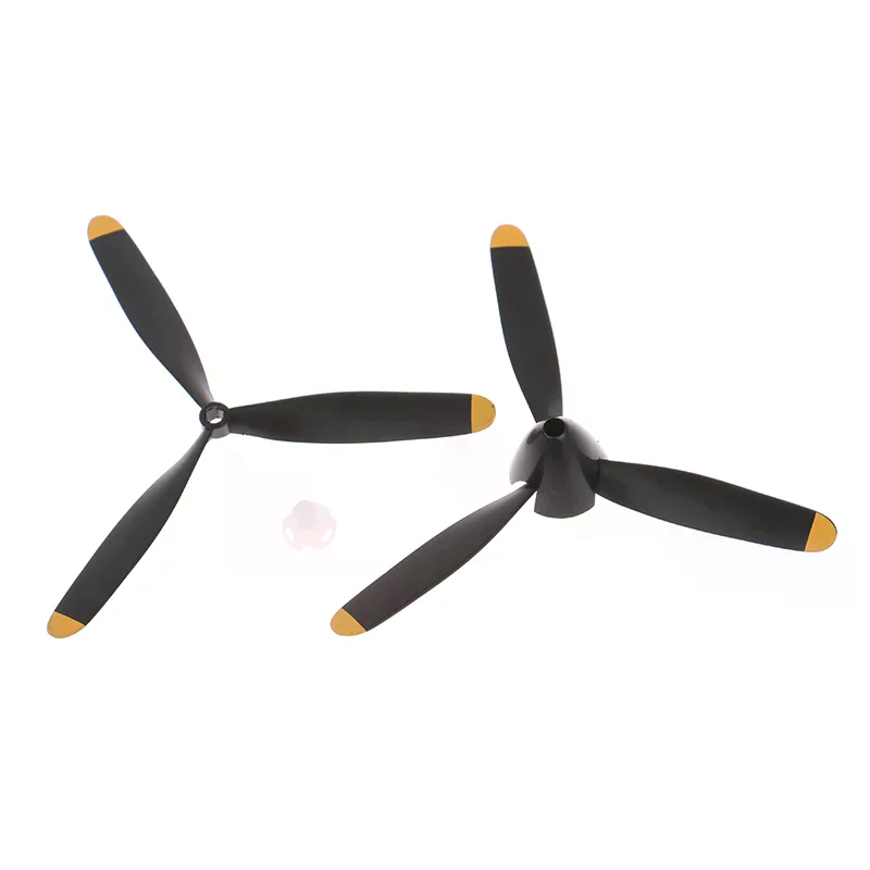 Hélice 3 pales pour drone - Lot de 1, Gris clair ou Vert clair