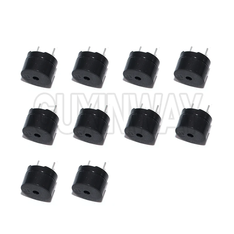 10PCS 패시브 버저 12MMx8.5MM 12085 42R 저항 3V 5V 9V 12V 일반 사용 미니 피에조 버저 키트, Arduino 용