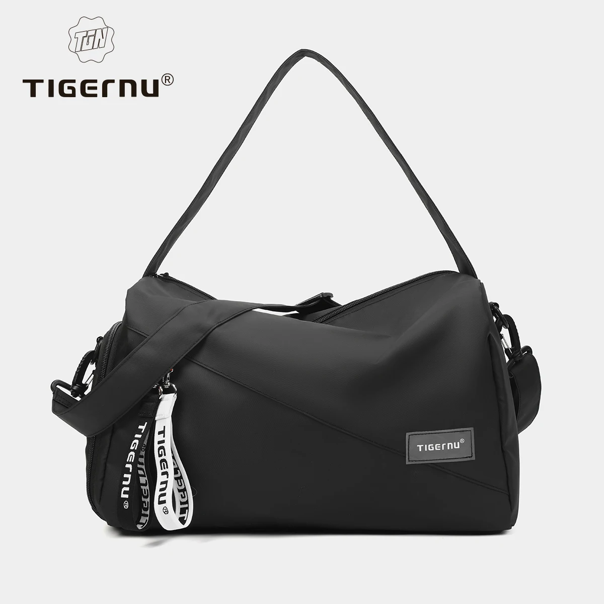 Tigernu Girl Sports Gym Bag Female Travel Duffel HandBags Fitness with Shoes Compartment for Women Light Weight Shot Trip travel bags,duffel bag