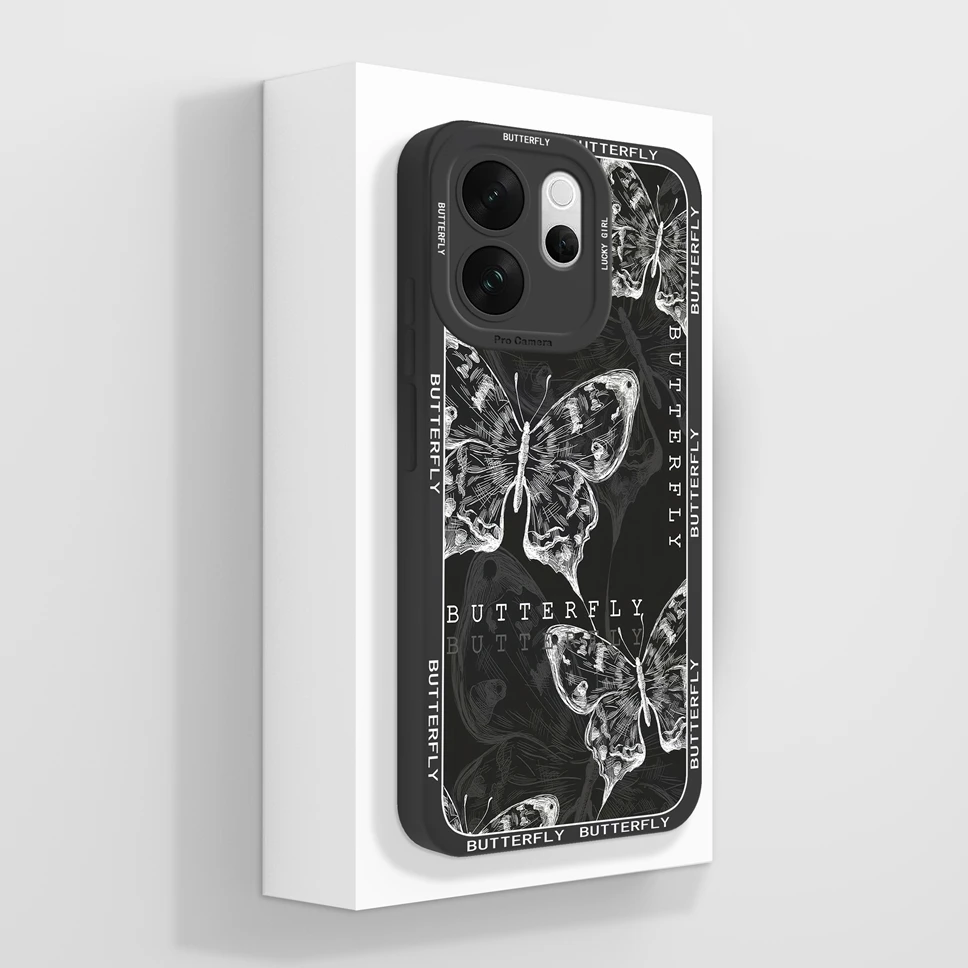 Mountain Print Liquid Silicone Protective Case Cover