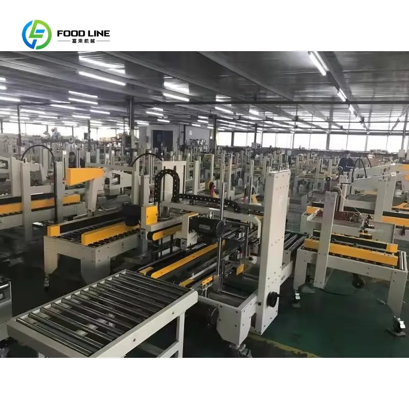 Macchina Combinata Elettrica Semi-Automatica per Imballaggio di Scatole in Cartone Ondulato, Inclusa Reggiatura di Scatole per Bevande - immagine 6