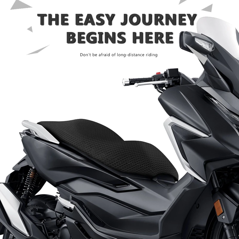 혼다 Forza350 NSS350 Forza NSS 350 오토바이, 3D 메쉬 네트 뒷좌석 커버, 시트 쿠션 커버 액세서리