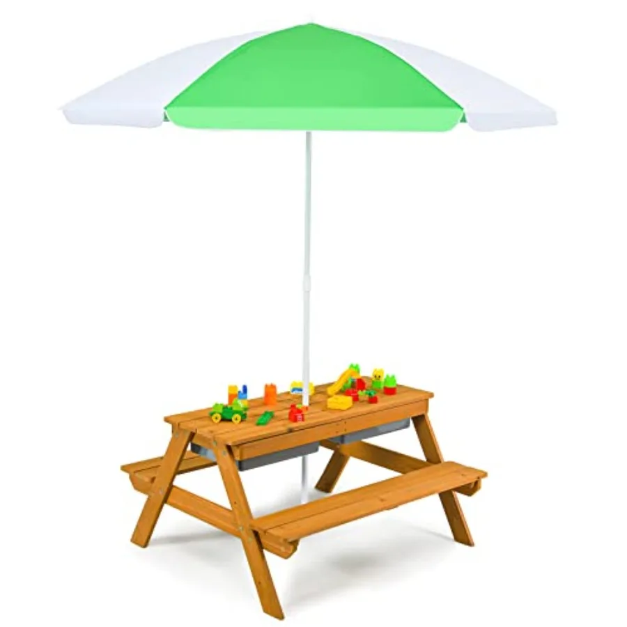 Gartentisch Für Kinder Mit Sand- Und Wasserspielbereich_voghion.com