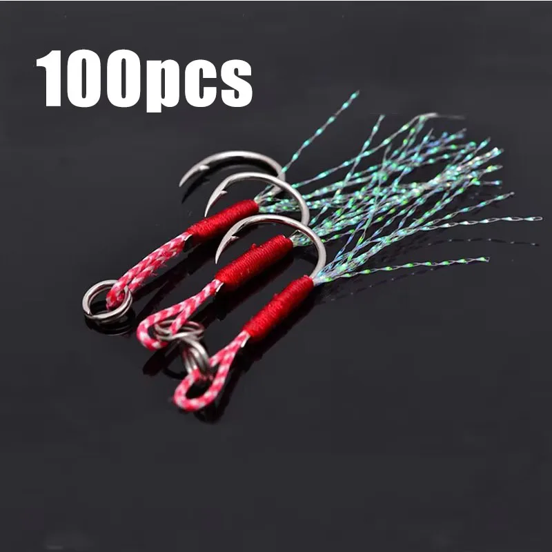  slider image of 20/100pcs Slow Jigging Fishing