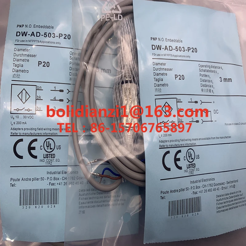 

Original proximity switch DW-AD-503-P12-322 In stock