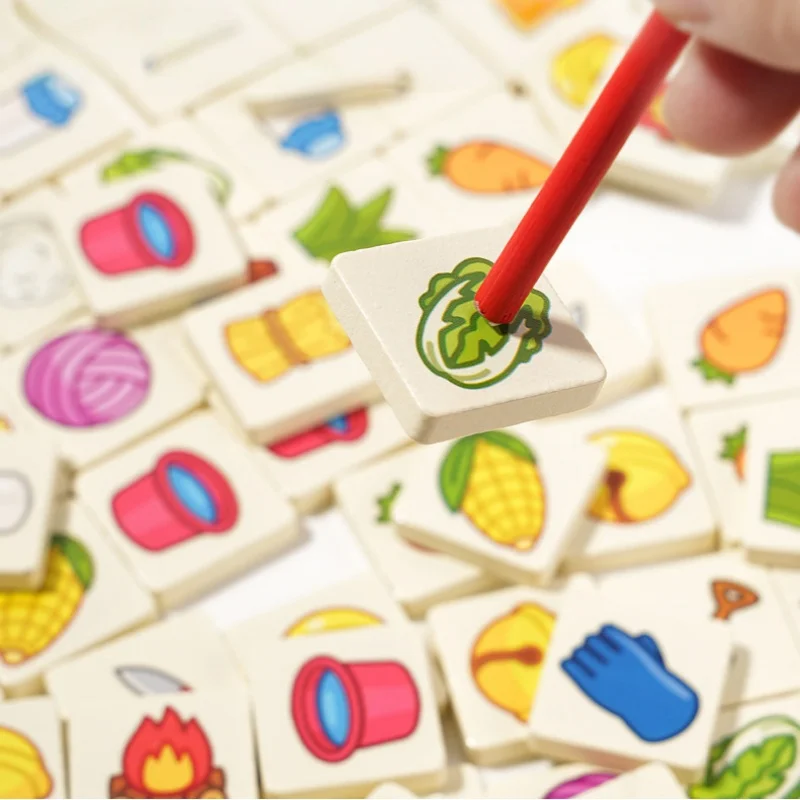 Giochi da tavolo, giochi di carte casuali, puzzle in legno, giochi di abilità con le pecore, giochi multigiocatore, interattivi genitore-figlio, per l'allenamento del pensiero, giocattoli di intrattenimento - immagine 6