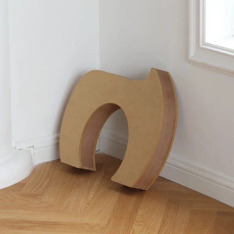 

Folding Cat Tunnel Stool Pet Cat Tunnel Toy Creative Shoe Replacement Kraft Paper Tea Table Stool Sofa Stool
