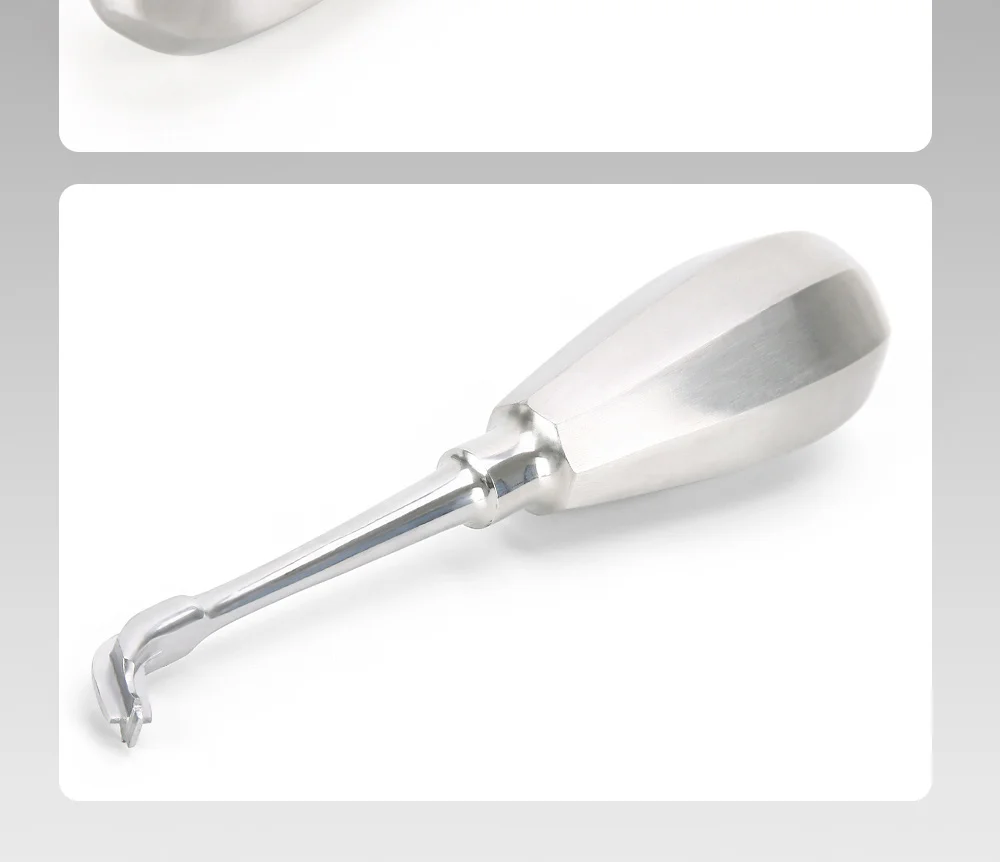 Dental Krone Spreizer Bohrer Dental Restaurierung Forcep Metall Griff Nicht-Slip Dental Wurzel Aufzug Kreuz Gebrochene Krone Entferner – Detail 10