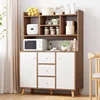 Multi-layer Wooden Kitchen Cabinets Luxury Cupboards Kitchen Furniture Simple Wall Storage Shoe Cabinet Porch Cabinet Integrated 1