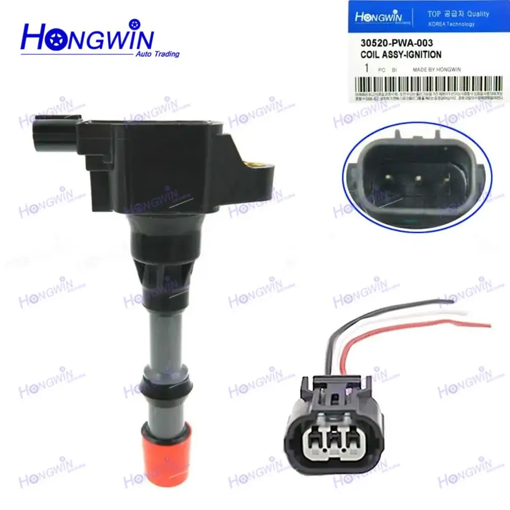 30520-PWA-003 Ignition Coil For Honda Civic 7 8 VII VIII JAZZ FIT