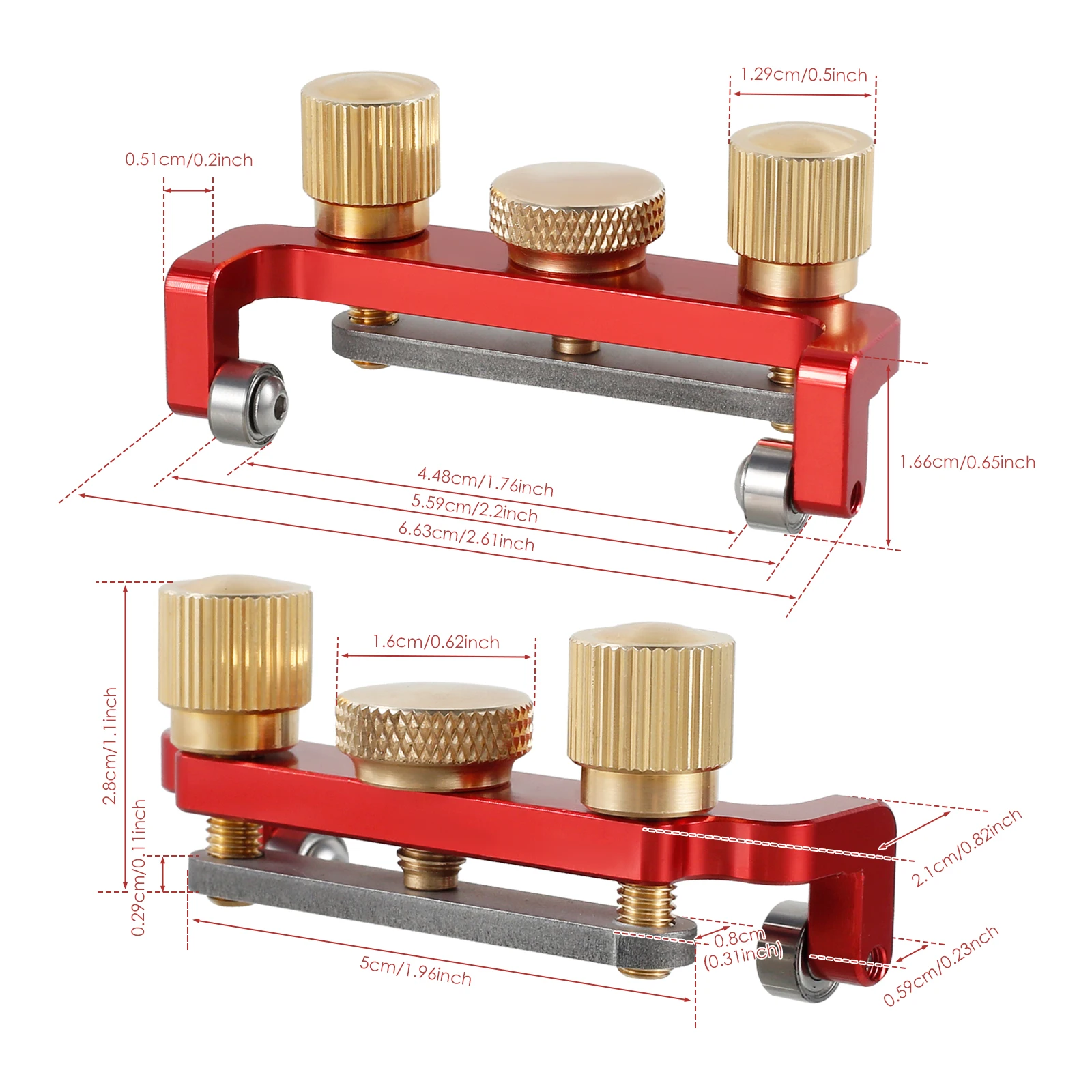 Cutter Sharpening Holder Adjustable Angle Chisel Sharpening Jig Aluminum Alloy Woodworking Sharpener Bracket Angle Fixture Plane