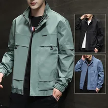 

Men's Jacket Spring and Autumn Leisure Trendy Brand Baseball Uniform 2022 New Autumn Clothing KoreanTrendy Jacket Men's Clothing