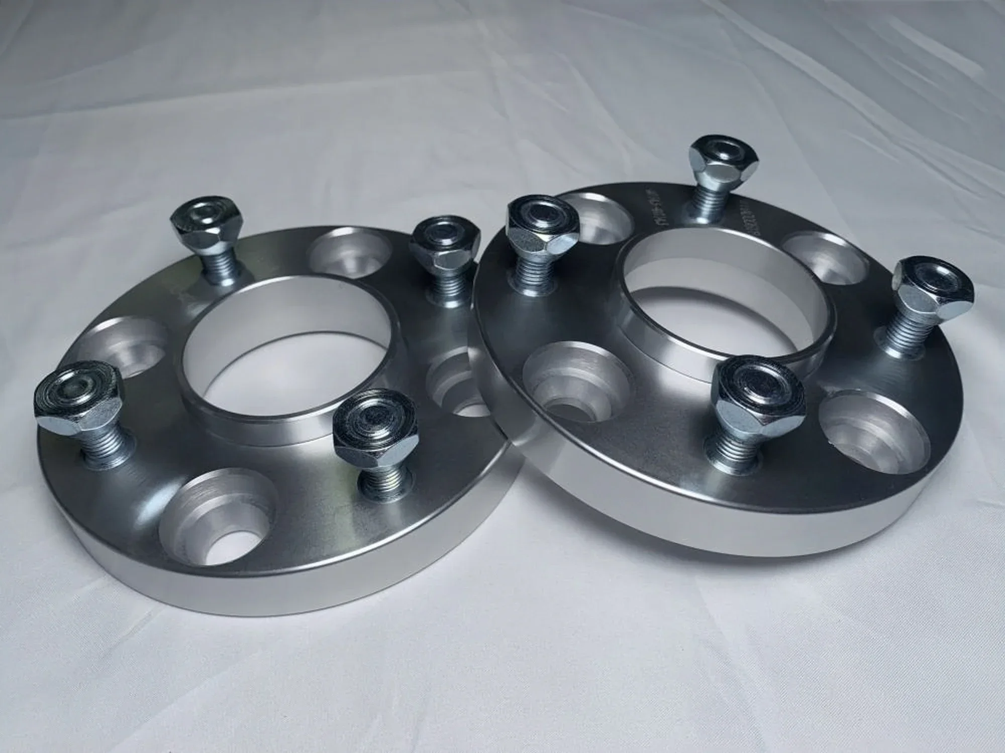 2pcs 15mm ET Widened Wheel Adapter Spacer PCD 4x114.3 Hub Centric 67.1mm Lug Studs M12x1.5