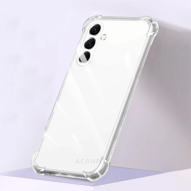 Shockproof Transparent Silicone Full Cover Airbag Case