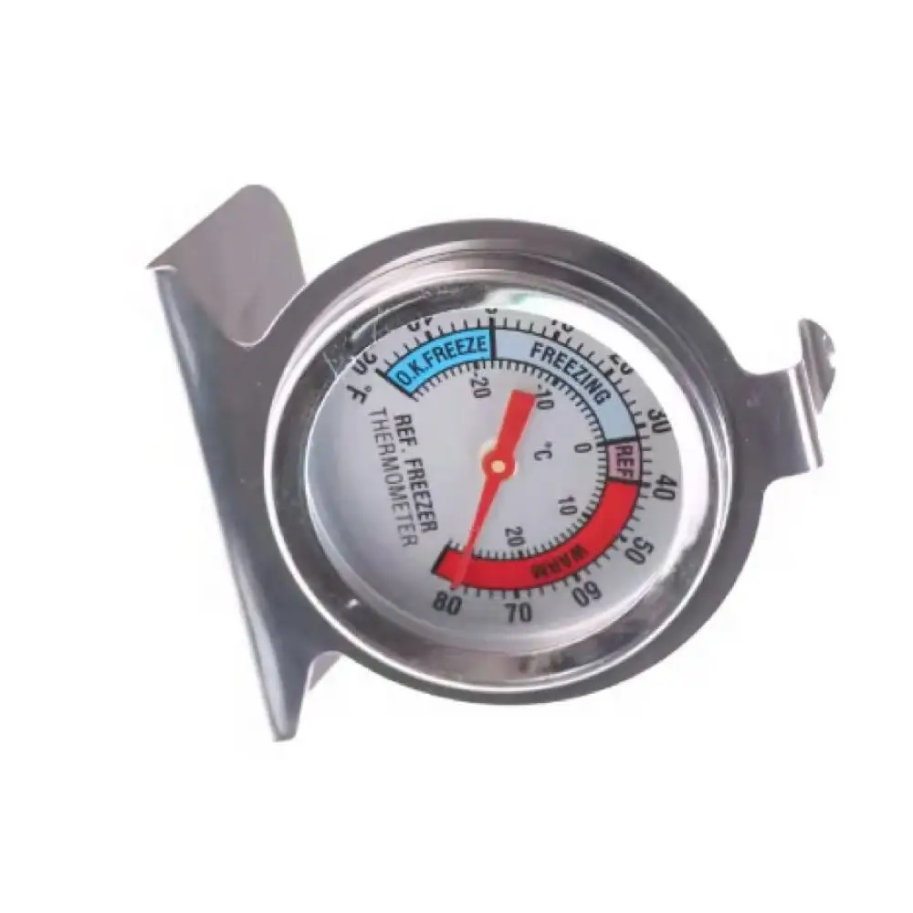High Precision Stainless Steel Mini Fridge Thermometer