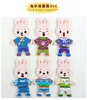 [Funny] Rabbit Change Clothes Wooden Toy Puzzles Montessori Educational Dress Changing Jigsaw Puzzle toy DIY assemble Girl gift 6