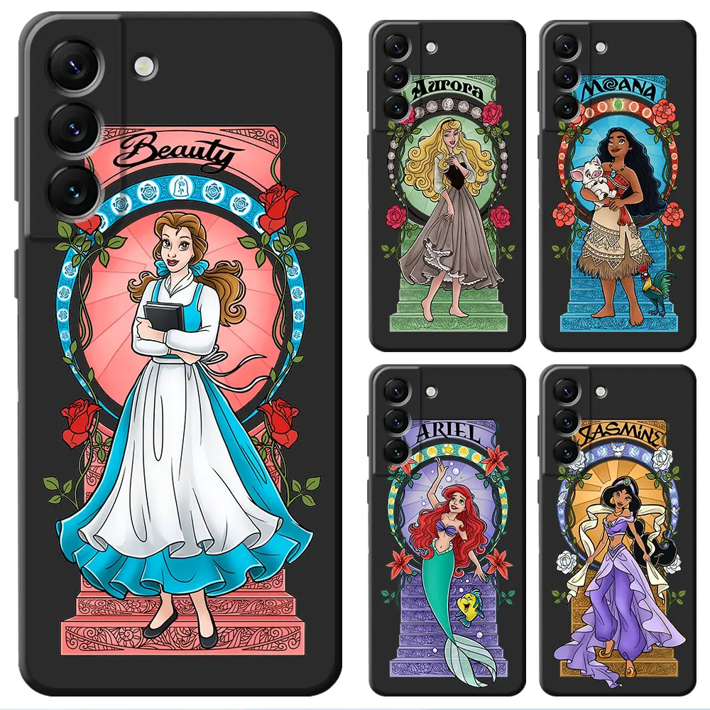 Custodia Per Huawei P Smart Z P30 Pro P40 Lite P20 Lite P30 Lite P20 Pro P Disney Beautiful Princess Ariel Coque Black Soft