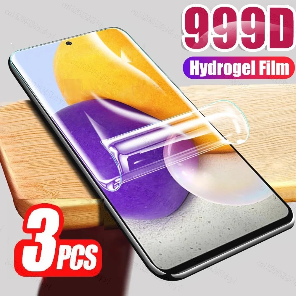 

Гидрогелевая Защитная пленка для Xiaomi Poco M6 F5 Pro X5 M5S M4 F4 X4 GT F3 X3 Nfc C40 C55 C50 C51, не стекло, 3 шт.