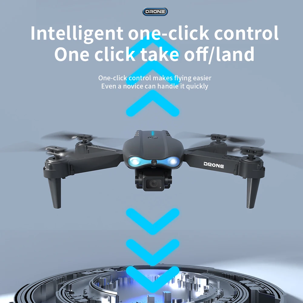 K3&E99 Professional Drone Obstacle Avoidance Aircraft 4K HD Dual Camera WIFI Aerial Photography RC Folding Quadcopter Toy 6