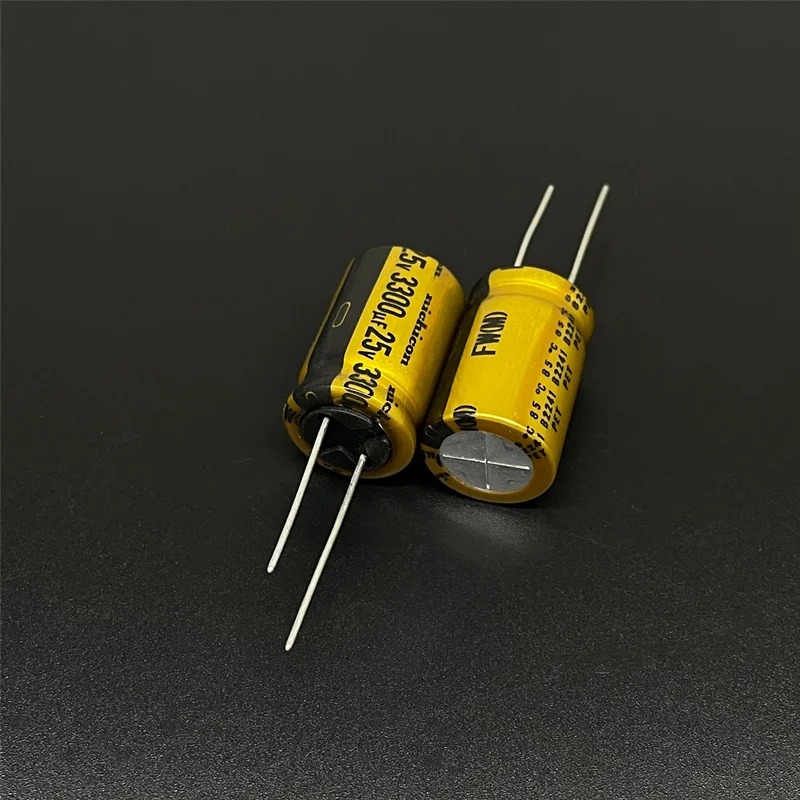 

2шт/10 шт 3300 мкФ 25В NICHICON FW серия 16х25 мм 25V3300uF аудио алюминиевый электролитический конденсатор