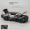 Dodge Challenger Hellcat Toy Car for 1: 32 Scale Die Cast Metel Cars Toy Pull Back Hellcat Model Cars with Sound and Light Hellc 3