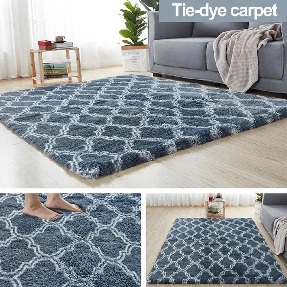 

Machine Washable Carpet Soft Plush Tie-dye Area Rug Modern Geometric Design for Living Room Bedroom Kids Room Décor Tie Dye Rug