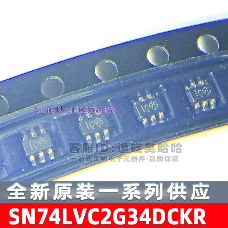 

20PCS/LOT SN74LVC2G34 IC SC70-6 SN74LVC2G34DCKR DCKT DCK