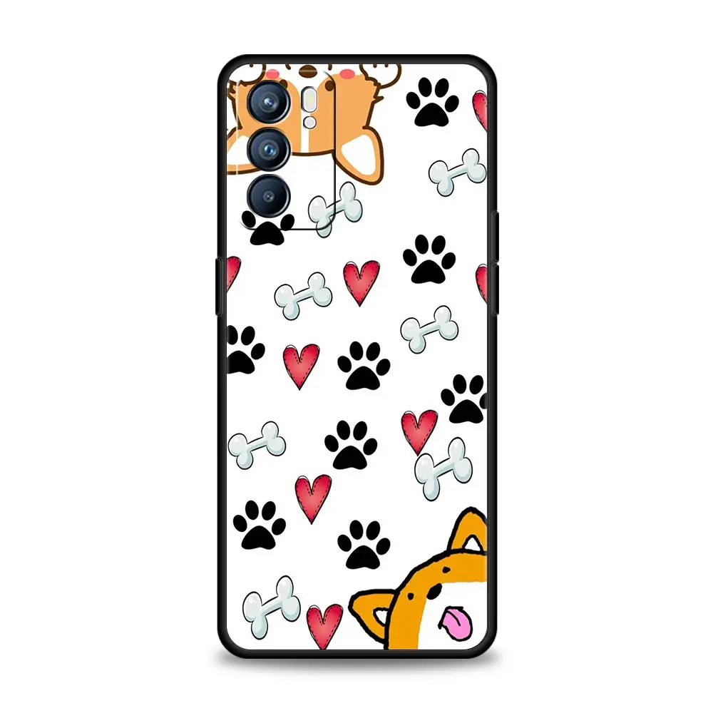 Stylish Dog Paw Design Phone Case Cover