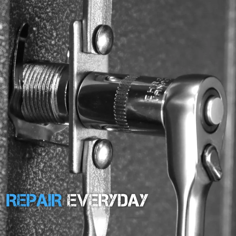 Description Picture 4 of itemMini 1/4 inch Double Ended Quick Socket Ratchet Wrench Rod Screwdriver Bit Tool Contain 1 x Ratchet Handle Wrench