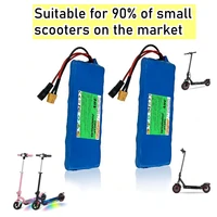 Batterie Li-Ion 36V 20Ah 18650 avec protection BMS pour trottinette électrique, avec port XT60/DC, chargeur de trottinette électrique 42V 2A gratuit 2