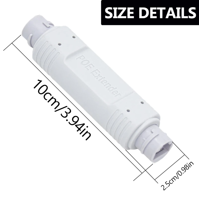 간편한 설치 IP66 방수 Poe 확장기는 IEEE802.3af/at 51BE를 지원합니다.