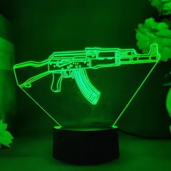 AK-47 RGB LED Table Lamp 2