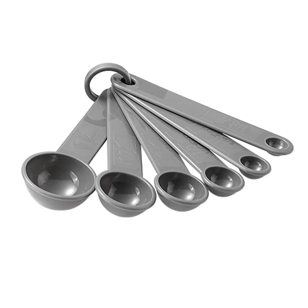 Baking Gadgets Set Black Gray Measuring Cups Measuring Spoons Kitchen  Seasoning Spoons Baking Graduated Measurers