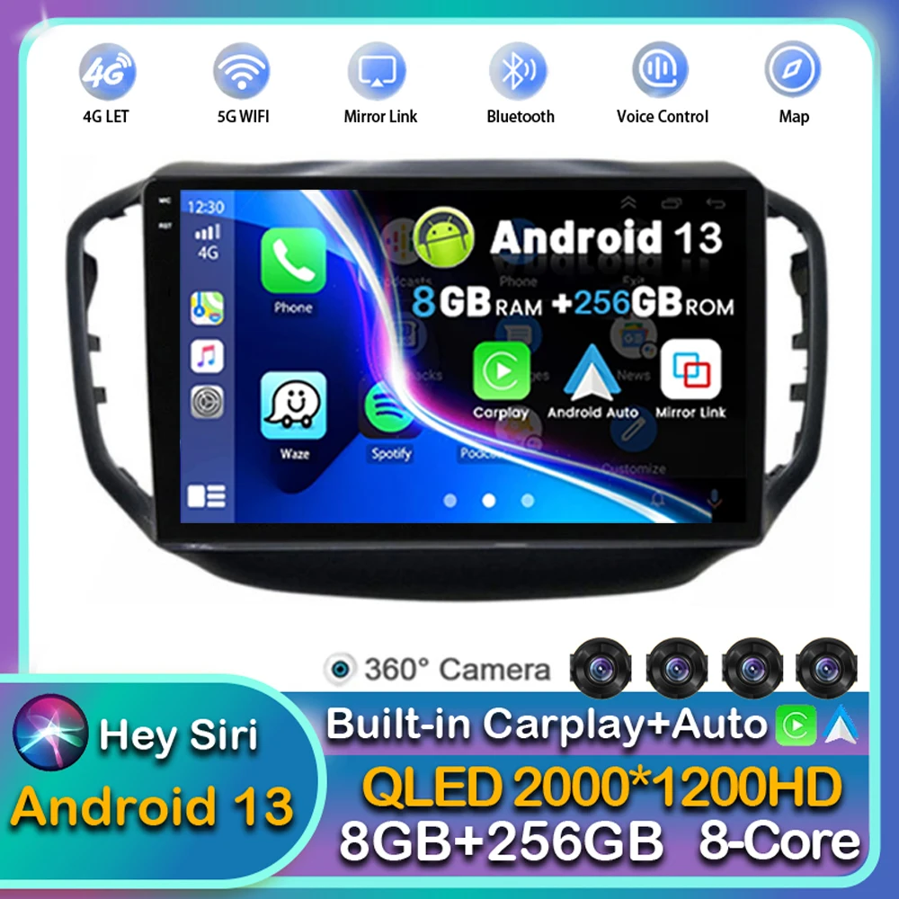 

Android 13 For Chery Tiggo 5 2014 2015 2016 2017 2018 2019 2020 Radio Auto GPS Navigation Multimedia Video Stereo Player No 2din