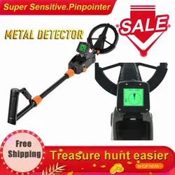 MD1008A – détecteur de métaux, localisateur portable de trésors d'or souterrains, pour adultes et enfants, nouveau 