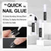 1/3/5/10/15/20pcs Fast-dry Nail Glue Professional Nail Tip Bond Glue 2g/3g/10g for False Nail Tips Long Lasting Glue Nail Tools 4