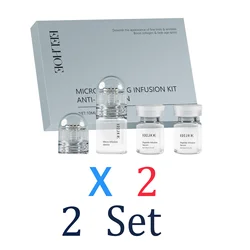 Winter Skincare Set with Microneedle Roller & Hydrating Facial Serum (2 Set)