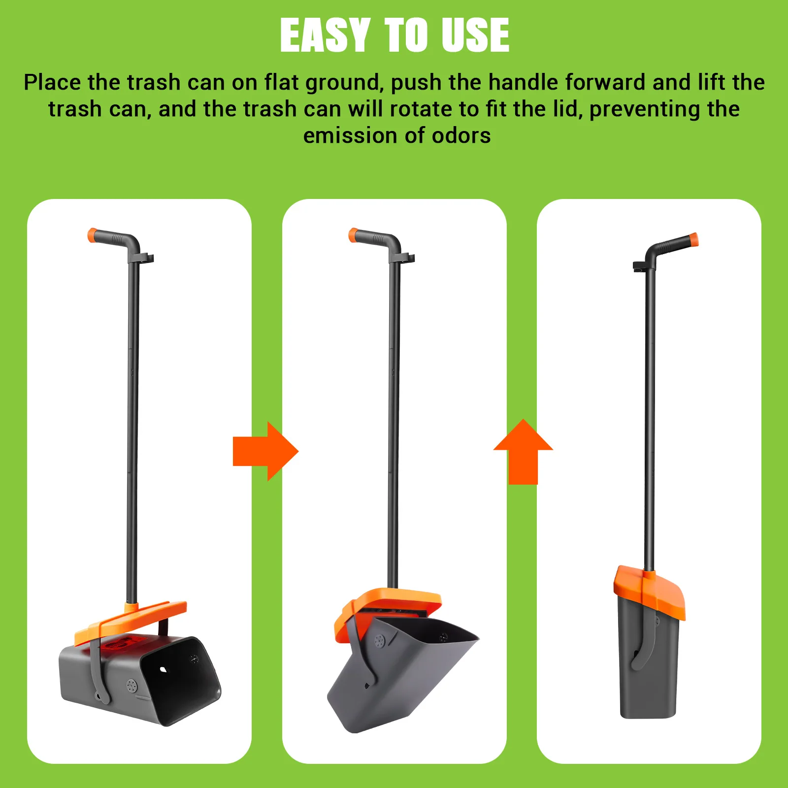 Adjustable Long Handled Pooper Scooper For Dogs And Cats With Bags_voghion.com