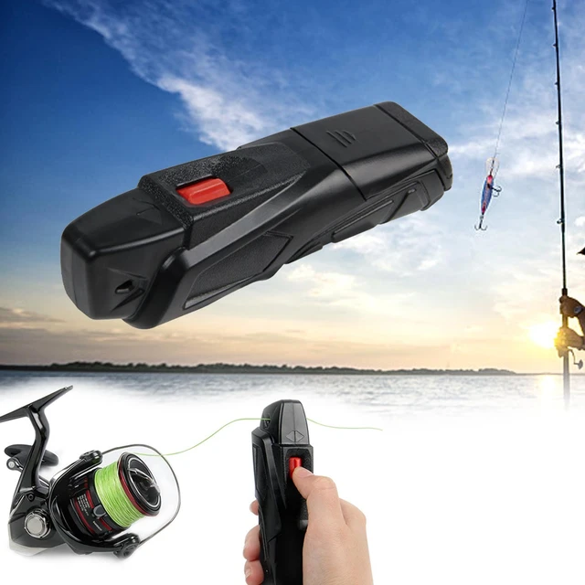 Electric Fishing Line Remover Easy to Use Mini Fishing Reel Line