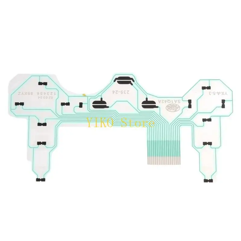 K32C 회로 필름 케이블 리본 전도성 키보드 플렉스 PCB SA1Q42A 게임 진동 컨트롤러 교체