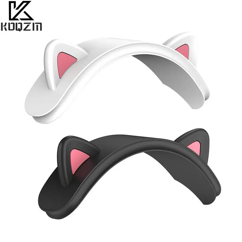 New Cat Ears Soft Silicone Headphone Headband Protectors Comfort