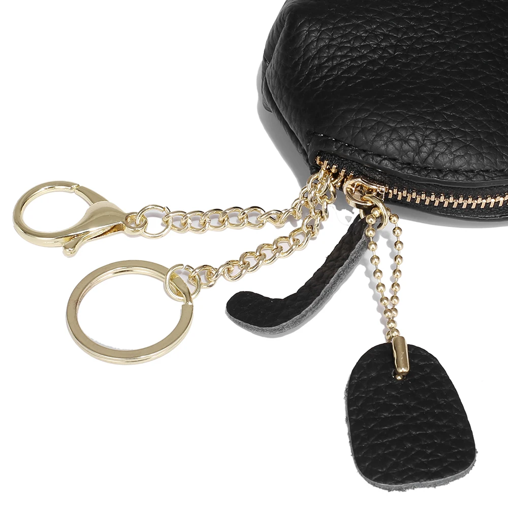 Creative zero wallet real leather female key bag contracted Japan small purse mini cute small COINS
