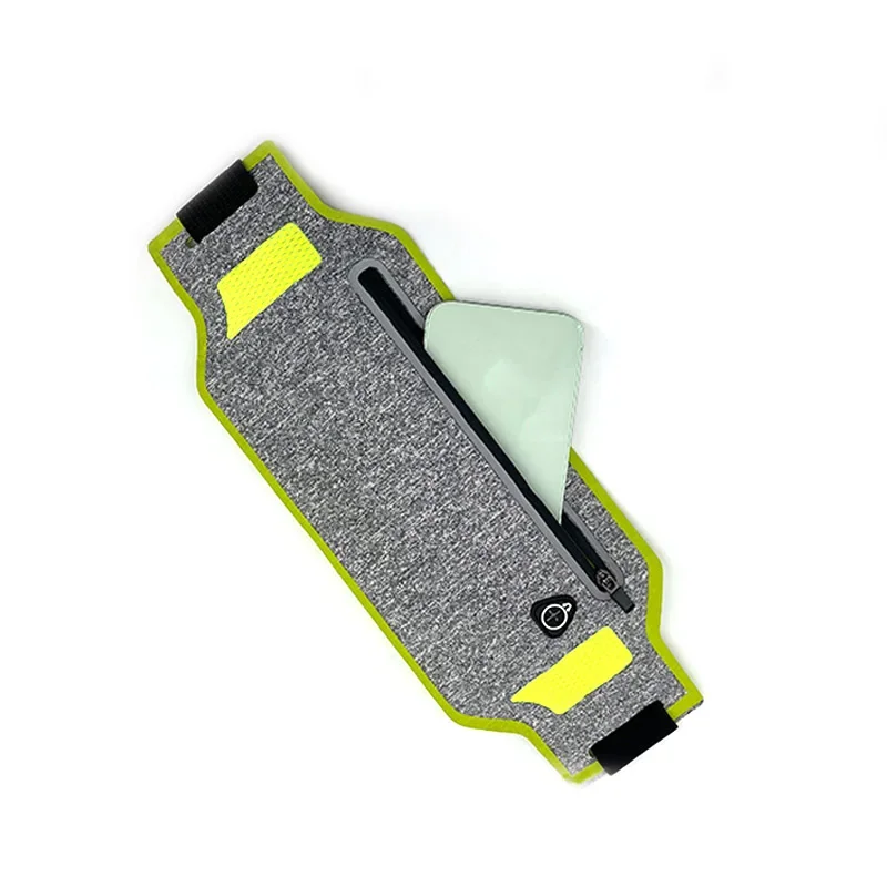 전문 러닝 허리 파우치 벨트 스포츠 벨트 휴대 전화 남성 여성 숨겨진 주머니 체육관 가방 러닝 벨트 허리 팩